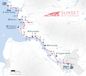 Sunset Wattenmeer, Hamburg & Schleswig-Holstein
